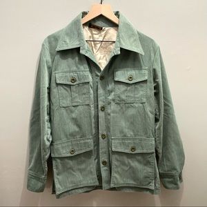 Vintage green shacket size medium y2k pockets